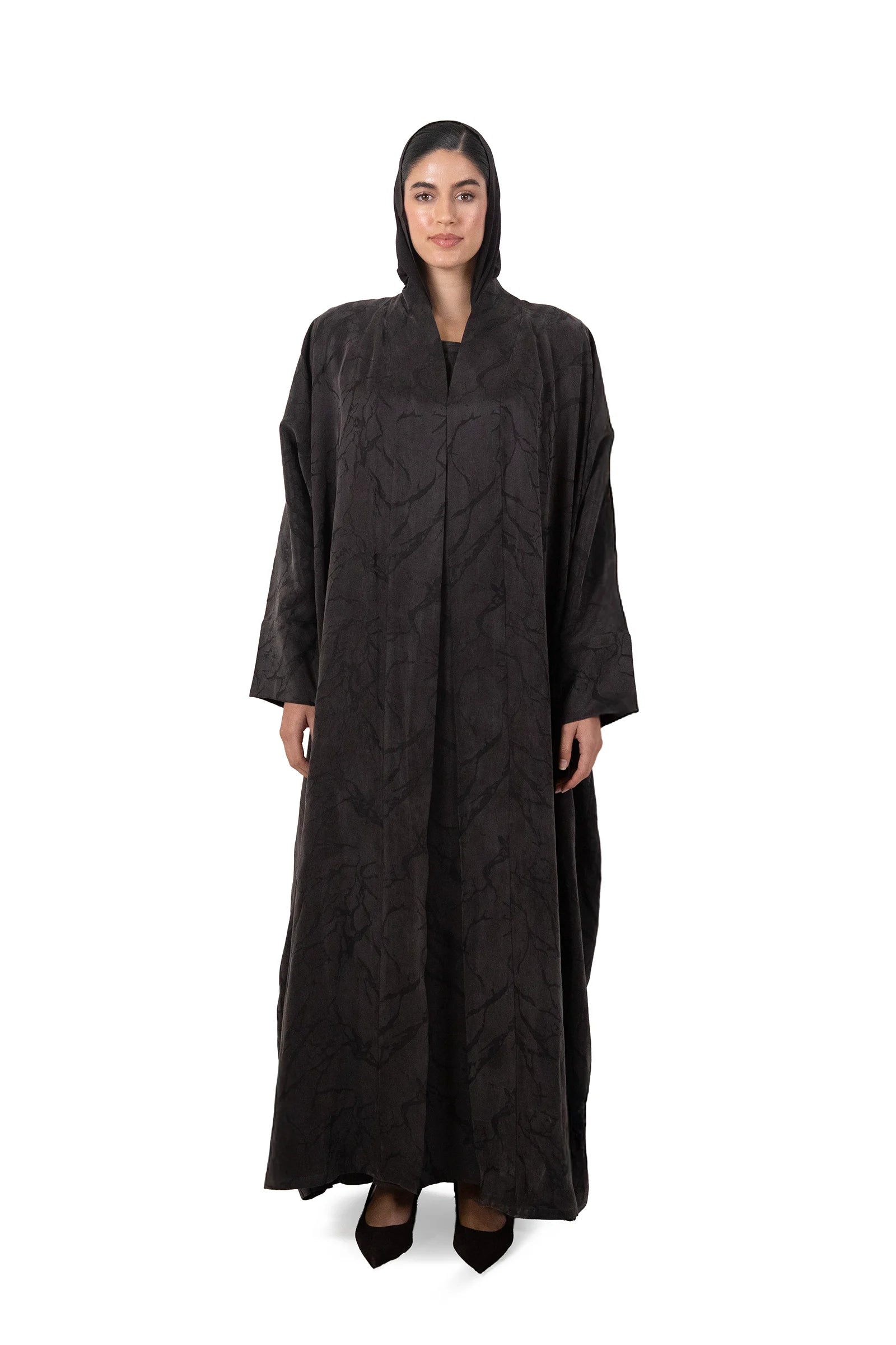 Bruniva Jacquard Abaya