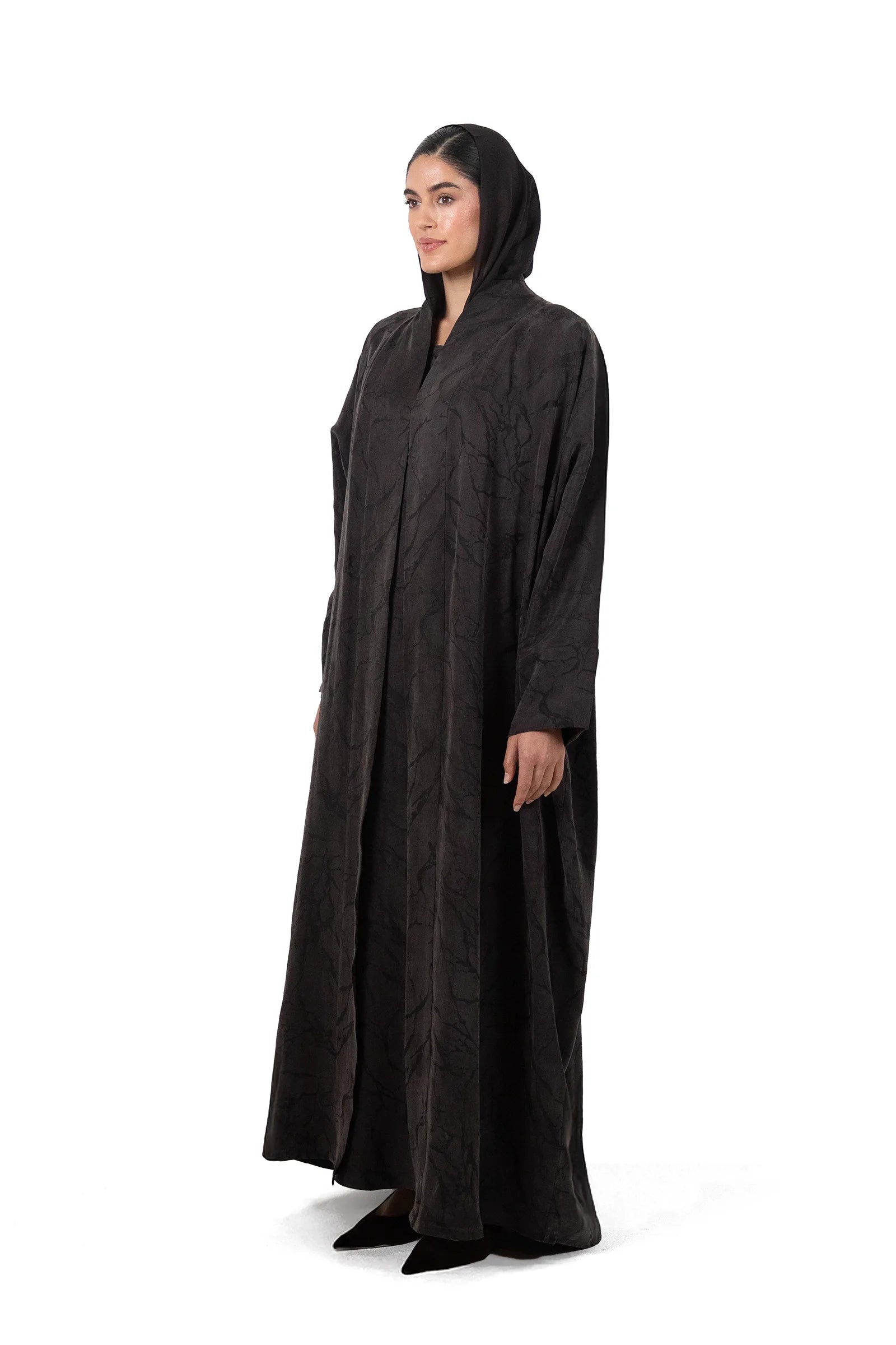 Bruniva Jacquard Abaya