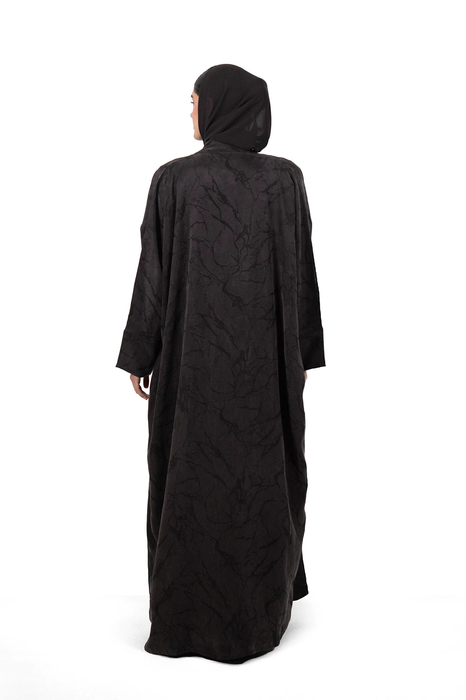 Bruniva Jacquard Abaya